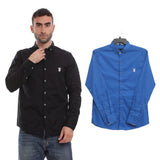 قميص اكمام طويله رجالي 95% قطن 5% ليكرا الوان متعددة جميع المواسم من الهيبة-9060