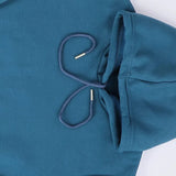 سويت شيرت هودي رجالي - حريمي ( مقاس خاص ) ميلتون بلوش بترولي شتوي من جي زد - 63