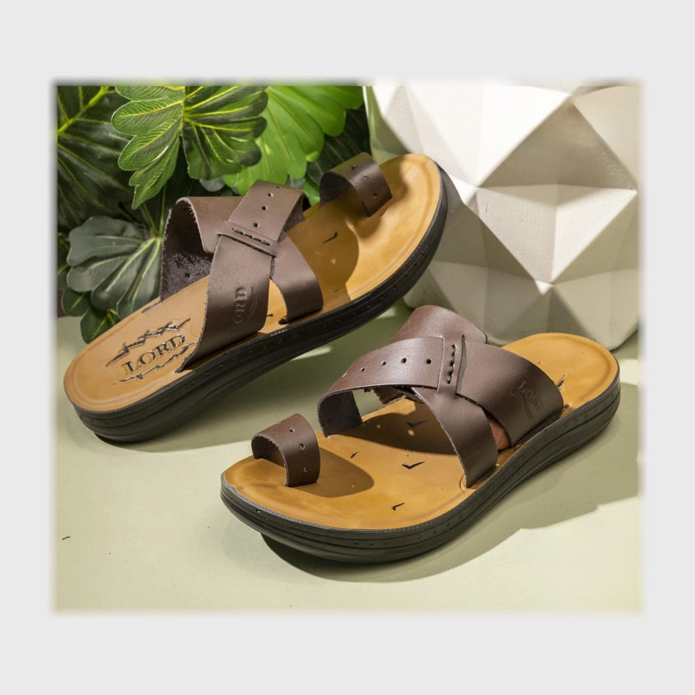 شبشب طبي رجالى جلد الوان متعددة Al-Mathaf Shoes من شوز ماركت - 920-BR