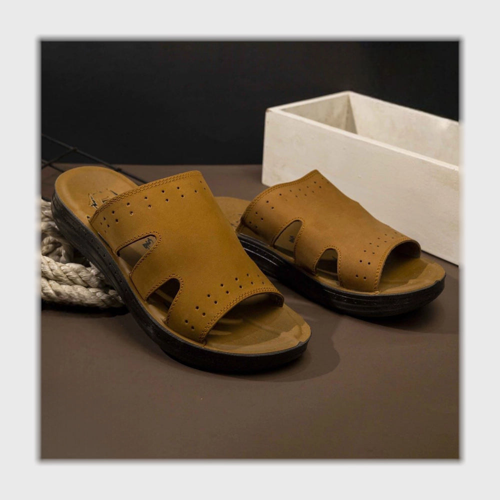 شبشب طبي رجالى جلد الوان متعددة Al-Mathaf Shoes من شوز ماركت - 921-LCA