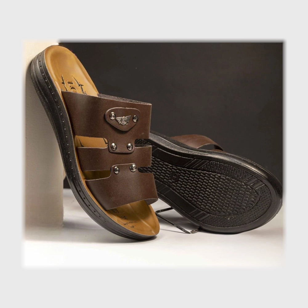 شبشب طبي رجالى جلد الوان متعددة Al-Mathaf Shoes من شوز ماركت - 922-BR