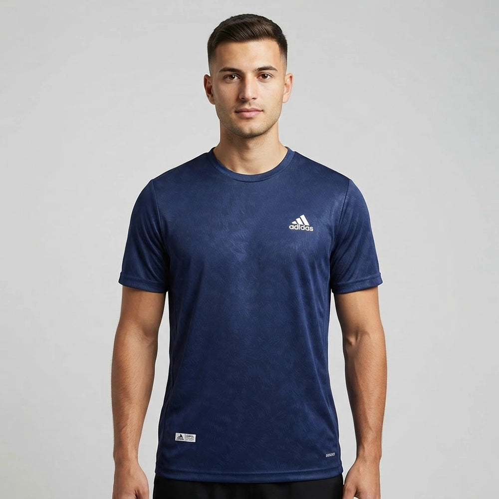 ADIDAS تيشيرت رياضي طباعة رجالى روزيتا فل ليكرا الوان متعددة صيفى من تورنيدو - 93431
