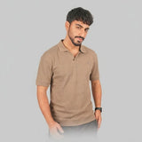 تيشيرت بياقه رجالي انتر لوك كشمير الوان متعددة صيفى من أسامة تكس - 9368