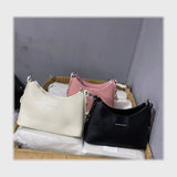 شنطة كروس حريمى جلد 2اسود*لون جميع المواسم من فلامنجو - 94