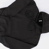 سويت شيرت هودي أولادي - بناتي ميلتون بلوش أسود شتوي من جي زد - 95