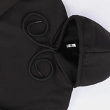 سويت شيرت هودي أولادي - بناتي ميلتون بلوش أسود شتوي من جي زد - 95