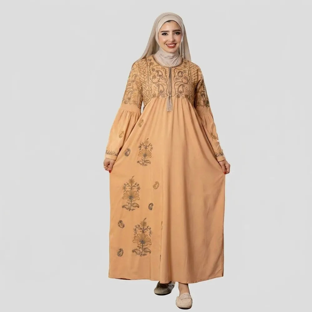 عباية استقبال رسومات حريمى اهرام لوكس الوان متعددة صيفى من سوق العبايه - 954