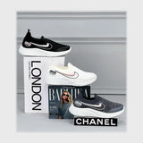 حذاء سنيكرز حريمى فوندي جلد إسكاي مستورد ونعل PVC حقن الوان متعددة جميع المواسم من ميلانو - 98463