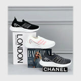 حذاء سنيكرز حريمى فوندي جلد إسكاي مستورد ونعل PVC حقن الوان متعددة جميع المواسم من ميلانو - 98479