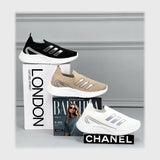 حذاء سنيكرز حريمى فوندي جلد إسكاي مستورد ونعل PVC حقن الوان متعددة جميع المواسم من ميلانو - 98803