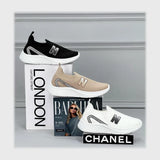 حذاء سنيكرز حريمى فوندي جلد إسكاي مستورد ونعل PVC حقن الوان متعددة جميع المواسم من ميلانو - 98885