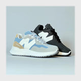 حذاء سنيكرز رجالى فوندي جلد اسكاي مستورد ونعل PVC حقن الوان متعددة جميع المواسم من جاست - A63