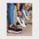 حذاء سنيكرز رجالى فوندي تريكو خيط مستورد ونعل EVA الوان متعددة جميع المواسم من الشركة المصرية - AS-101