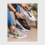 حذاء سنيكرز رجالى فوندي تريكو خيط مستورد ونعل EVA الوان متعددة جميع المواسم من الشركة المصرية - AS-103