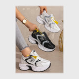 حذاء سنيكرز حريمى فوندي إسكاي مستورد ونعل PVC حقن الوان متعددة جميع المواسم من بيكو - B-168