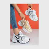 حذاء سنيكرز حريمى فوندي إسكاي مستورد ونعل PVC حقن الوان متعددة جميع المواسم من بيكو - B-172