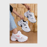 حذاء سنيكرز حريمى فوندي إسكاي مستورد ونعل PVC حقن الوان متعددة جميع المواسم من بيكو - B-176