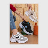 حذاء سنيكرز حريمى فوندي إسكاي مستورد ونعل PVC حقن الوان متعددة جميع المواسم من بيكو - B-180