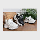 حذاء  سنيكرز اطفالى فوندي جلد إسكاي مستورد ونعل PVC حقن الوان متعددة جميع المواسم من إس آند كيه يويو ميكس - B-336KN