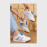 حذاء سنيكرز حريمى فوندي إسكاي مستورد ونعل PVC حقن الوان متعددة جميع المواسم من بيكو - B-7009