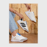 حذاء سنيكرز حريمى فوندي إسكاي مستورد ونعل PVC حقن الوان متعددة جميع المواسم من بيكو - B-7011