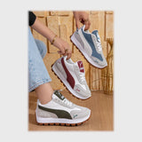 حذاء سنيكرز حريمى فوندي إسكاي مستورد ونعل PVC حقن الوان متعددة جميع المواسم من بيكو - B-7427