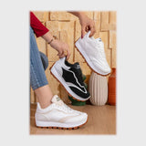 حذاء سنيكرز حريمى فوندي إسكاي مستورد ونعل PVC حقن الوان متعددة جميع المواسم من بيكو - B-7607