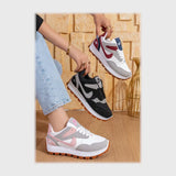 حذاء سنيكرز حريمى فوندي إسكاي مستورد ونعل PVC حقن الوان متعددة جميع المواسم من بيكو - B-7779