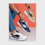 حذاء سنيكرز رجالى فوندي جلد إسكاي مستورد ونعل PVC حقن ألوان متعددة جميع المواسم من بيكو - B-8420