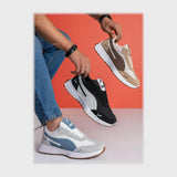 حذاء سنيكرز رجالى فوندي جلد إسكاي مستورد ونعل PVC حقن ألوان متعددة جميع المواسم من بيكو - B-8426