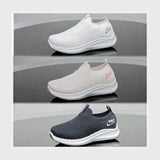 حذاء سنيكرز اطفالى فوندي تريكو خيط مستورد ونعل PVC حقن الوان متعددة جميع المواسم من كيو كيو - B6501