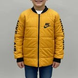 جاكيت مطبوع وتر بروف اولادي سوفت مسترده شتوي من كيه اتش ال - CH-MS