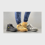 حذاء اسنيكرز رجالى فوندي تريكو نسيج خيط مستورد نعل حقن PVC الوان متعددة جميع المواسم من كومفورت - CM-167M