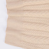 بلوفر كت V حريمى تريكو بيج شتوي من اتش - Cut-3