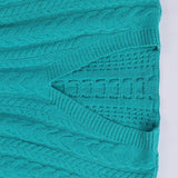 بلوفر كت V حريمى تريكو جنزاري شتوي من اتش - Cut-4