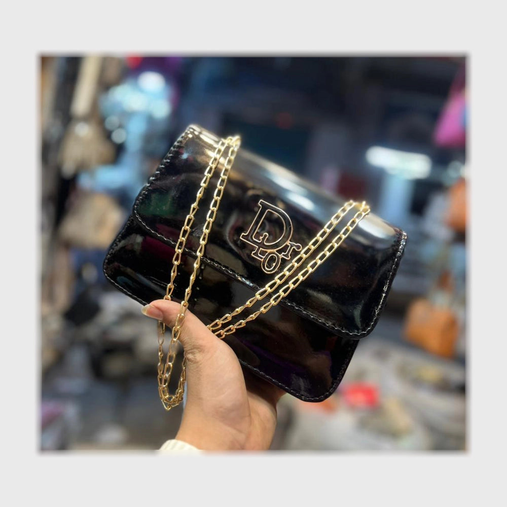 شنطة يد حريمى لماع الوان متعددة جميع المواسم من الاستاذ - D-37