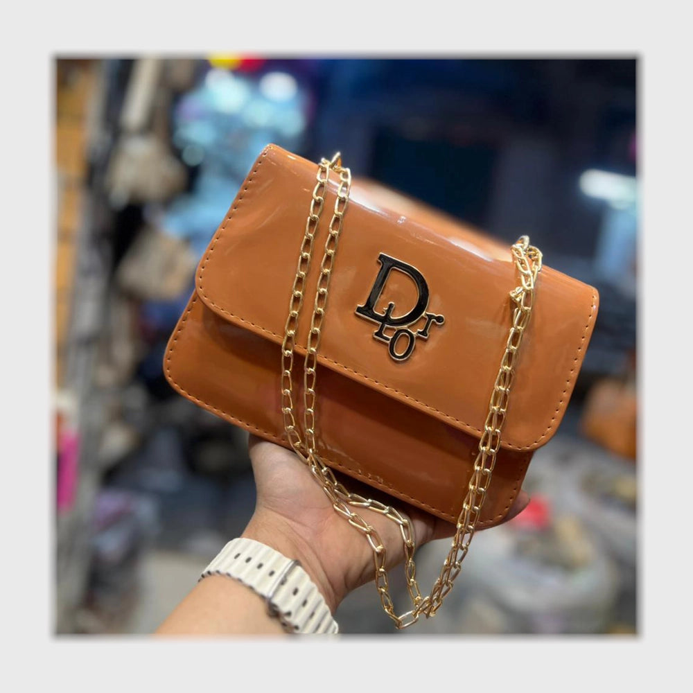 شنطة يد حريمى لماع الوان متعددة جميع المواسم من الاستاذ - D-38