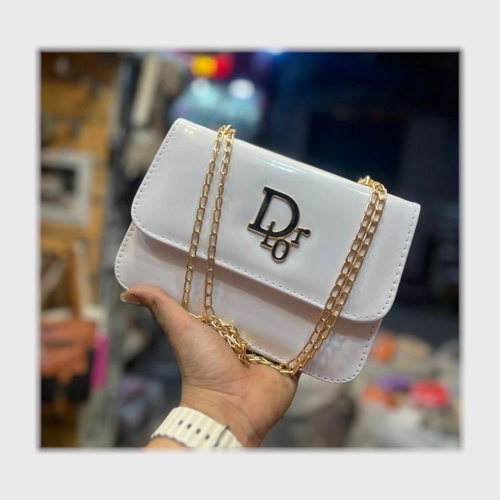 شنطة يد حريمى لماع الوان متعددة جميع المواسم من الاستاذ - D-40