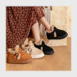 حذاء سنيكرز حريمى فوندي جلد إسكاي مستورد ونعل PVC حقن الوان متعددة جميع المواسم من كيو آر شوز - DS213