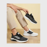 حذاء سنيكرز رجالى فوندي تريكو خيط مستورد ونعل PVC حقن الوان متعددة شتوى من الطائر - ED-03