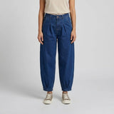 بنطلون بالون حريمي جينز رباعيه قطن 100 % كحلي وسط جميع المواسم من ايجي وير جينز - EG046-273-medium-blue