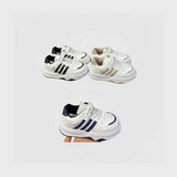 حذاء سنيكرز اطفالى فوندي جلد إسكاي مستورد ونعل PVC حقن الوان متعددة جميع المواسم من بري باندا - ER36