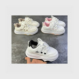 حذاء سنيكرز اطفالى فوندي جلد إسكاي مستورد ونعل PVC حقن الوان متعددة جميع المواسم من بري باندا - ER37