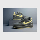 حذاء سنيكرز رجالى فوندي جلد اسكاي مستورد ونعل PVC حقن الوان متعددة جميع المواسم من جاست - F117