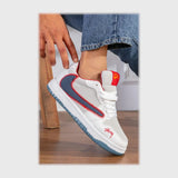 حذاء سنيكرز رجالى فوندي جلد اسكاي مستورد ونعل PVC حقن الوان متعددة جميع المواسم من جاست - F41