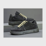 حذاء سنيكرز رجالى فوندي جلد اسكاي مستورد ونعل PVC حقن الوان متعددة جميع المواسم من جاست - F62