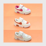 حذاء سنيكرز اطفالى فوندي جلد إسكاي مستورد ونعل PVC حقن الوان متعددة جميع المواسم من بري باندا - GH54