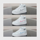 حذاء سنيكرز حريمى فوندي جلد إسكاي مستورد ونعل PVC حقن الوان متعددة جميع المواسم من نيولوك - GR-49