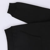 سويتشيرت مطبوع وش وضهر رجالي قطن 100% اسود من جريتي - GR-50