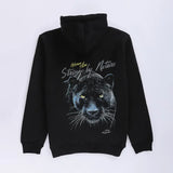 سويتشيرت مطبوع وش وضهر رجالي قطن 100% اسود من جريتي - GR-53